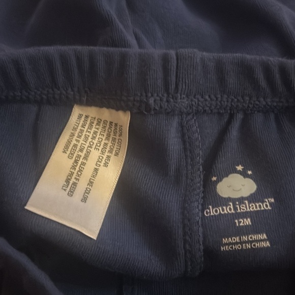 💫NWT Cloud Island Toddler’s Bundle of 3 Leggings 12M - Picture 8 of 8